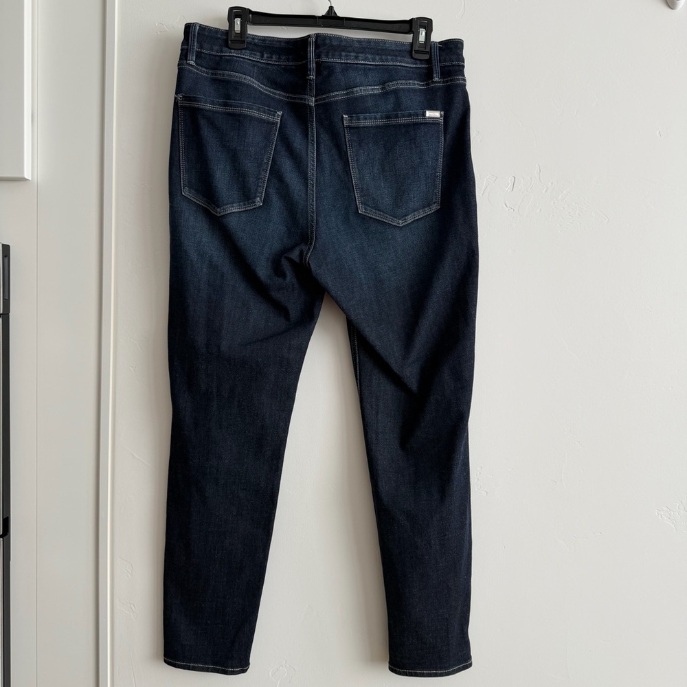 White House Black Market The Sculpt High Rise Skinny Ankle Jeans Size 14 - Picture 2 of 6